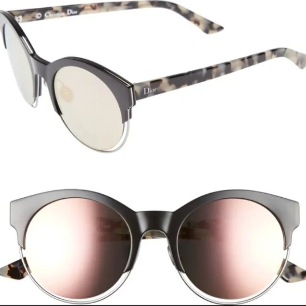 Dior Women's Sideral 53mm Sunglasses Rose Gold Lens